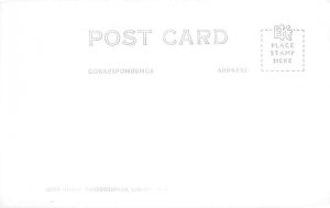 Snow Liberty New York Postcard