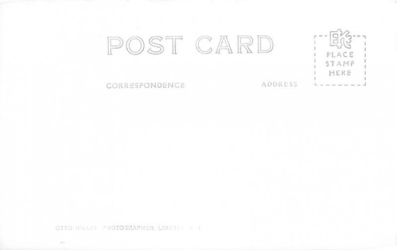 Snow Liberty New York Postcard