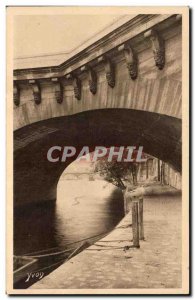 Old Postcard Paris Pont Neuf