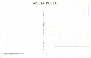 Peru Lima La Municipalidad 06.93