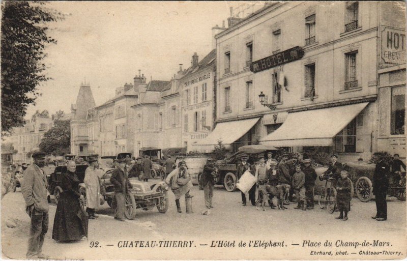 CPA CHATEAU-THIERRY-L'Hotel de l'Elephant (155676)