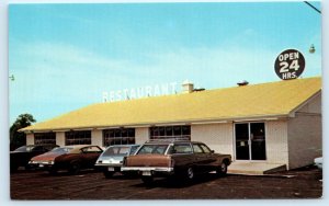 BEREA, KY Kentucky ~ Roadside PEOPLE'S RESTAURANT c1970s Madison County Postcard