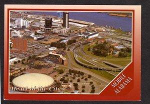 AL Convention Center City Hall Docks Mobile Alabama Postcard