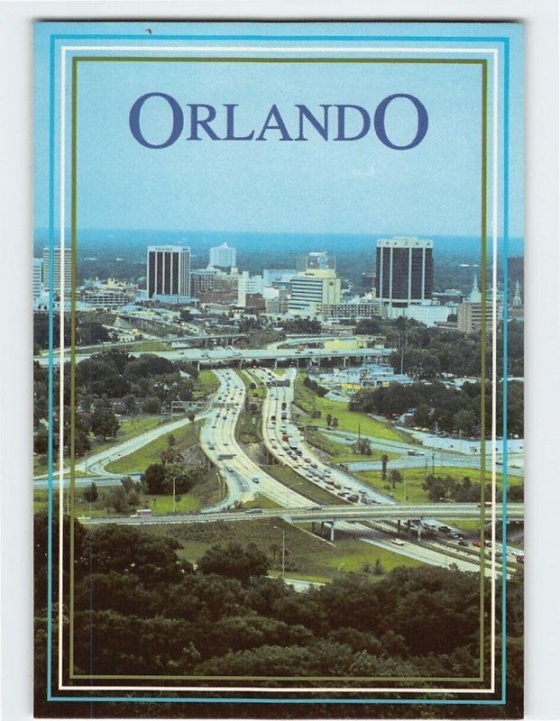 Postcard The City Beautiful, Orlando, Florida