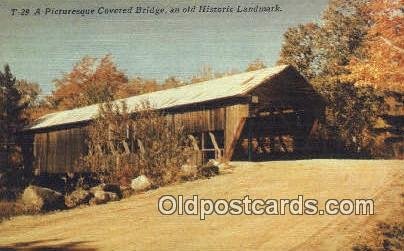 Covered Bridge, USA Covered Bridge Unused 