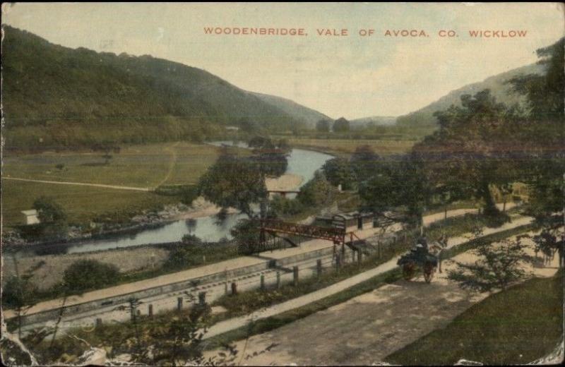 Woodenbridge Vale of Avoca Co. Wicklow c1910 Postcard