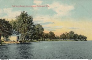 OSHKOSH , Wisconsin, 1911; Bathing Beach, Northpark