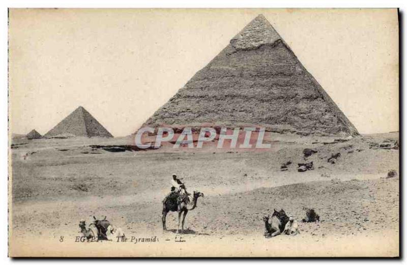 CPA Egypt Egypte Egypt The pyramids 