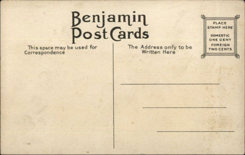 Benjamin Outing Suits Yacht Off Coney Island NY The Mammoth Mt. Vernon IL PC