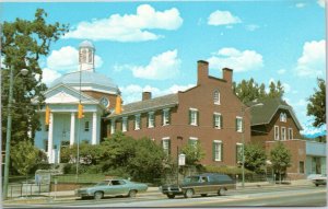 postcard Ohio -  Massillon Public Library and Museum