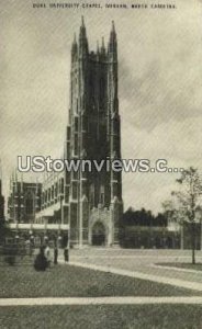 Duke University Chapel in Durham, North Carolina