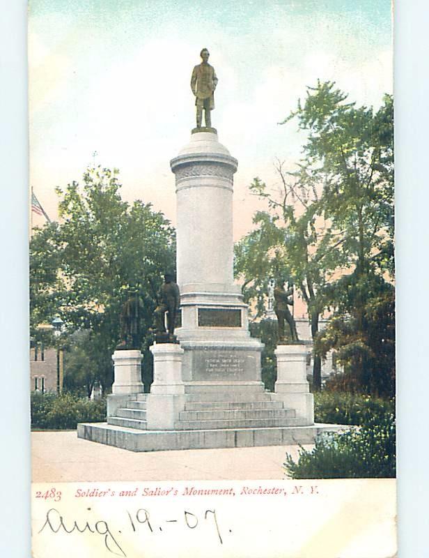 Pre-1907 MONUMENT Rochester New York NY A2245