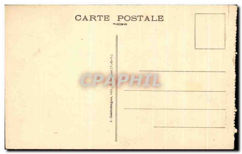 Old Postcard Clermont Ferrand monument Vercingetorix