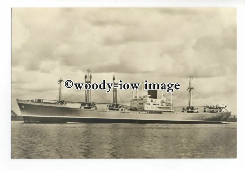 cd0139 - Dutch Rotterdam Lloyd Cargo Ship - Marne Lloyd , built 1957 - postcard