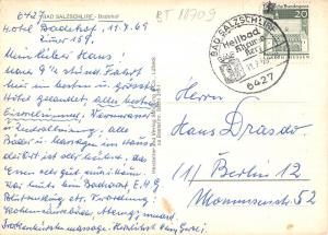 BT11709 Bad Salzschlirf badehof         Germany