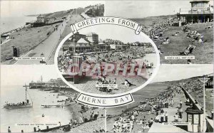 'Modern Postcard Greetings from Herne Bay Downs The East Cliff Drive and Cent...