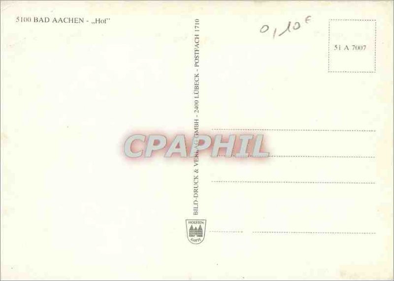 Modern Postcard Bad Aachen Hof
