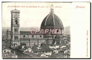 Old Postcard Firenze Cattedrale