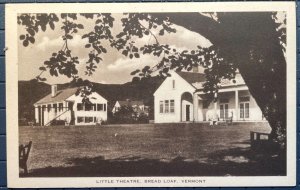 Vintage Postcard 1930-1940 Little Theatre Bread Loaf Vermont
