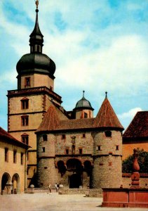 Germany Wuerzburg Festung Marienberg Scherenbergtor