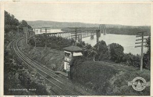 Postcard C-1910 Baltimore & Ohio Railroad Susquehanna River Bridge 23-12840