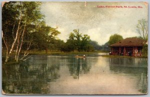 St. Louis Missouri 1910 Postcard Lake Forest Park