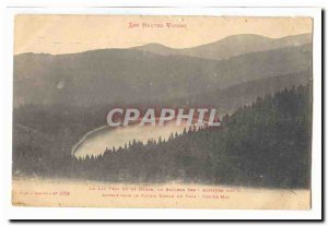 The Vosges Old Postcard Green Lake or Dahen or Sulzern See Altitude 1044m cal...