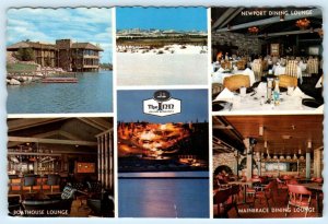 CALGARY, ALBERTA Canada ~ Roadside INN on LAKE BONAVISTA 1973 ~ 4x6 Postcard