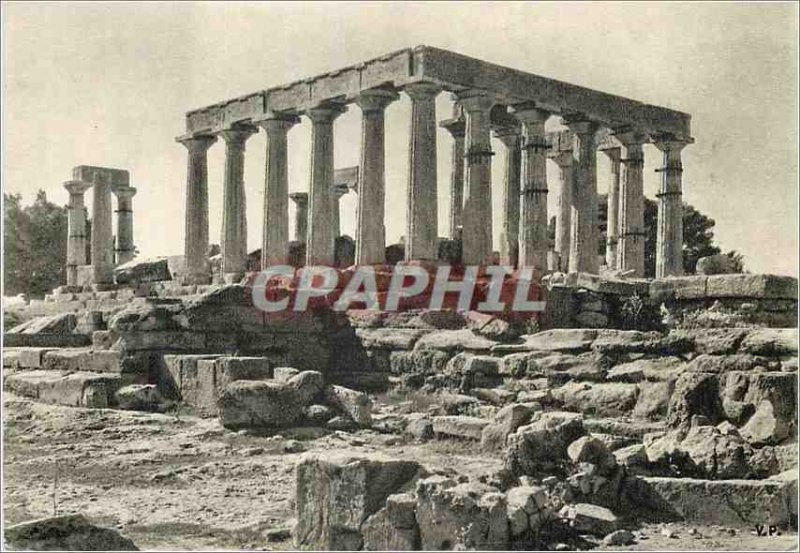 Postcard Modern Aegina The Temple of Athena Aphaea