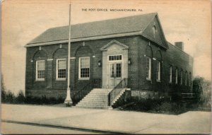 Postcard The Post Office in Mechanicsburg, Pennsylvania