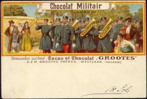 Spain Military Music Band (1900s) Grootes Cocoa