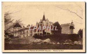 Around Langon Old Postcard Chateau du Rivet