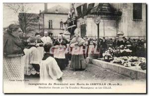 Jarville - Monument aux Morts Inauguration - Benediction Donnee by its size L...