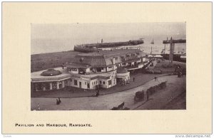 RAMSGATE, Kent, England, 1900-1910's; Pavilion And Harbour