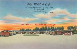 AR, Fort Smith, Arkansas, Ritz Motel & Restaurant, Nationwide Spec Pub No F17307