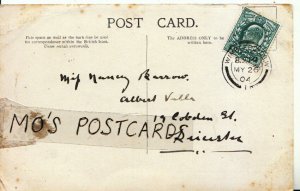 Genealogy Postcard - Barrow - 19 Cobden Street - Leicester - Ref 7954A