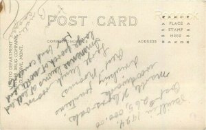 Railroad, MT, Glendive, Montana, Northern Pacific  Depot, RPPC