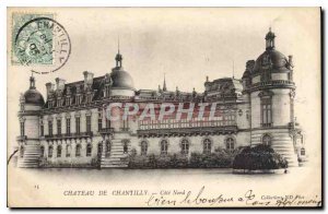 Old Postcard Chateau de Chantilly North Coast