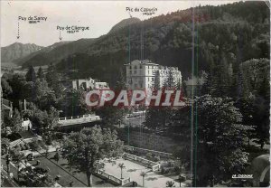 Modern Postcard Mont Dore (D P) Spa and tourist 1050m a corner of the park