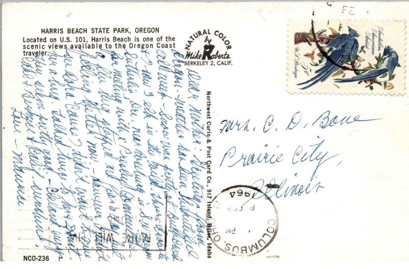 Oregon - Showing Harris Beach State Park - in 1964