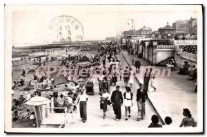 Postcard Old Luc sur Mer Calvados and La Digue beach