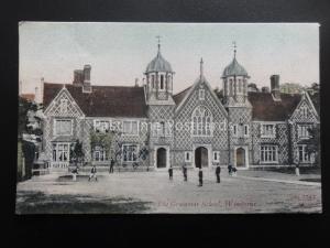 Dorset WIMBORNE The Grammar School c1905 Postcard by J. Welsh & Sons