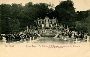 France - St Cloud. Grandes Eaux, Cascade