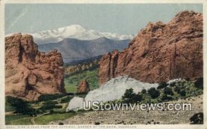 Pike's Peak - Garden of the Gods, Colorado CO  