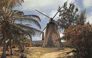 Old Sugar Mill, Morgan Lewis, Near Cherry Tree Hill Barbados West Indies Unused 