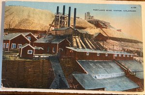 J21/ Victor Colorado Postcard c1910 Mining Portland Mine 120