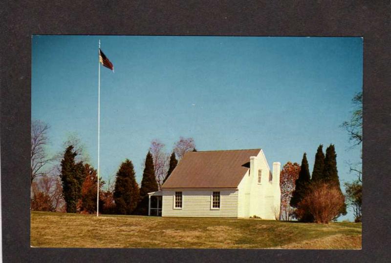 VA Stonewall Jackson Shrine Guinea Virginia Postcard Fredericksburg Civil War