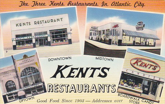 Kents Restaurants Atlantic City New Jersey