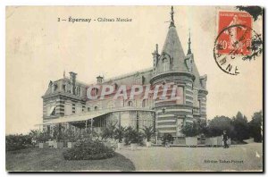 Old Postcard Epernay Chateau Mercier