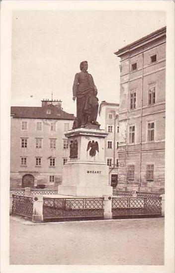 Austria Salzburg Mozartdenkmal